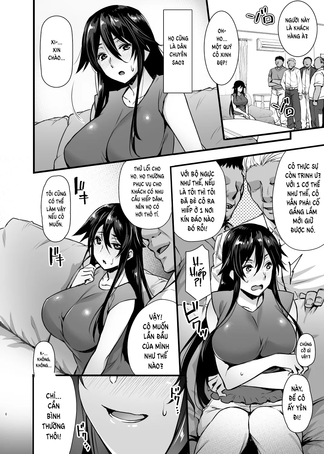 HentaiVN.net - Ảnh 6 - Rental Tanetsuke Oji-san ~27-sai Shojo ga Tanetsuke Oji-san 10-nin ni Hameraremashita~ - Oneshot
