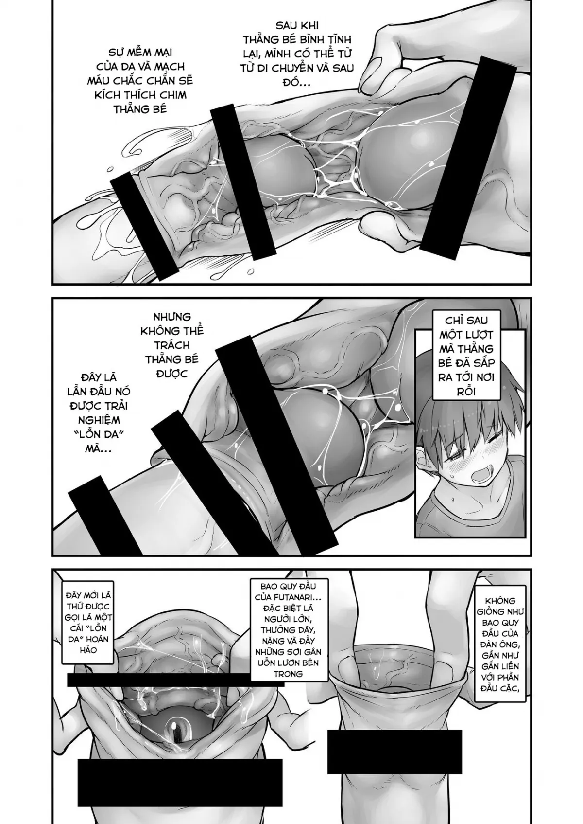 HentaiVN.net - Ảnh 21 - Vào chốn tiên cảnh cùng dì tôi [Futanari Yukie-san to Naisho no Nyoudoukan] - Chap 1