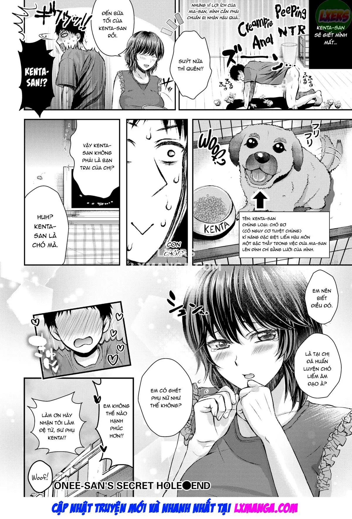HentaiVN.net - Ảnh 21 - Cái lỗ bí mật của Onee-san - Oneshot