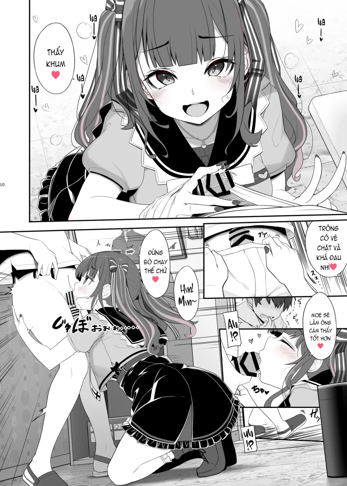 HentaiVN.net - Ảnh 10 - Jiraikei Joshi no Gyakunan Yodooshi Sex [Landmine Girl - Reverse Pick-up and Overnight Sex; Bùng nổ xuyên màn đêm cùng chiến hạm ngầm] - Oneshot