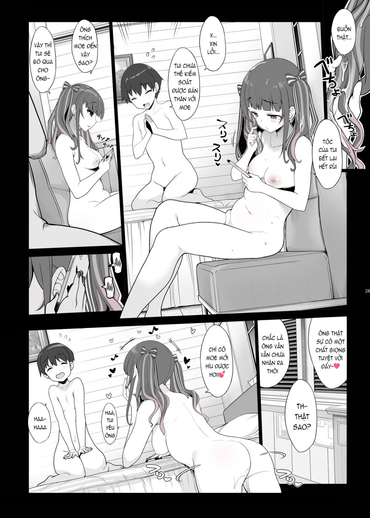 HentaiVN.net - Ảnh 28 - Jiraikei Joshi no Gyakunan Yodooshi Sex [Landmine Girl - Reverse Pick-up and Overnight Sex; Bùng nổ xuyên màn đêm cùng chiến hạm ngầm] - Oneshot