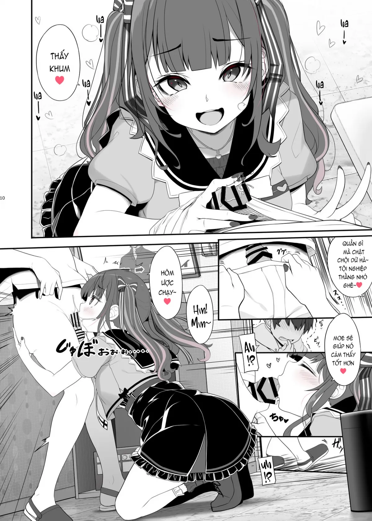 HentaiVN.net - Ảnh 10 - Jiraikei Joshi no Gyakunan Yodooshi Sex [Landmine Girl - Reverse Pick-up and Overnight Sex; Bùng nổ xuyên màn đêm cùng chiến hạm ngầm] - Oneshot - Có một chút chỉnh sửa