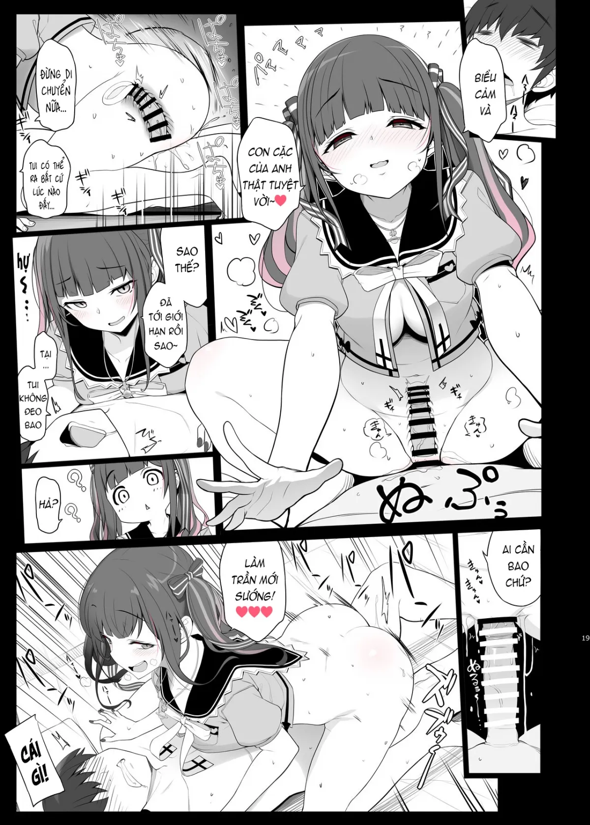 HentaiVN.net - Ảnh 19 - Jiraikei Joshi no Gyakunan Yodooshi Sex [Landmine Girl - Reverse Pick-up and Overnight Sex; Bùng nổ xuyên màn đêm cùng chiến hạm ngầm] - Oneshot - Có một chút chỉnh sửa