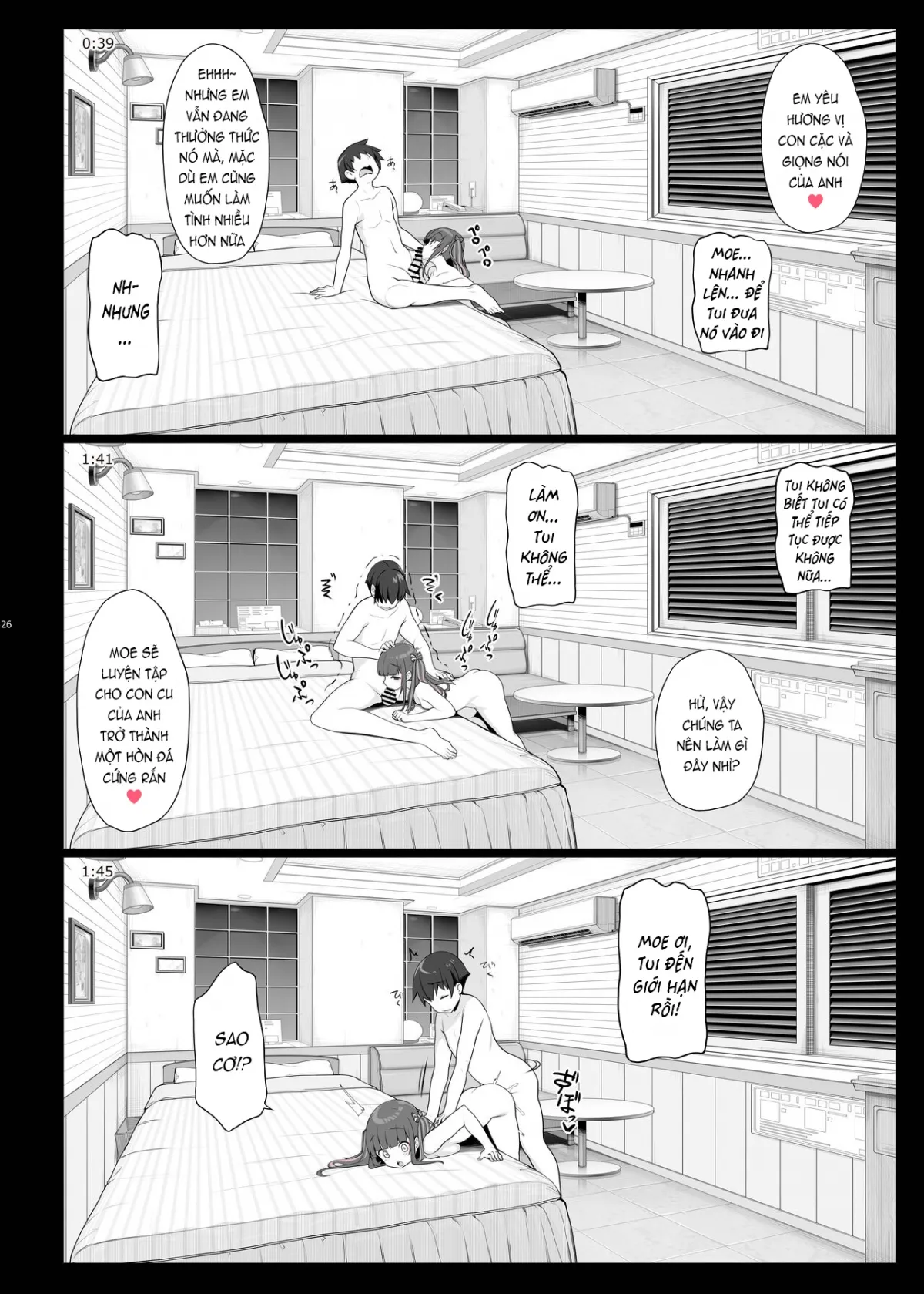 HentaiVN.net - Ảnh 26 - Jiraikei Joshi no Gyakunan Yodooshi Sex [Landmine Girl - Reverse Pick-up and Overnight Sex; Bùng nổ xuyên màn đêm cùng chiến hạm ngầm] - Oneshot - Có một chút chỉnh sửa