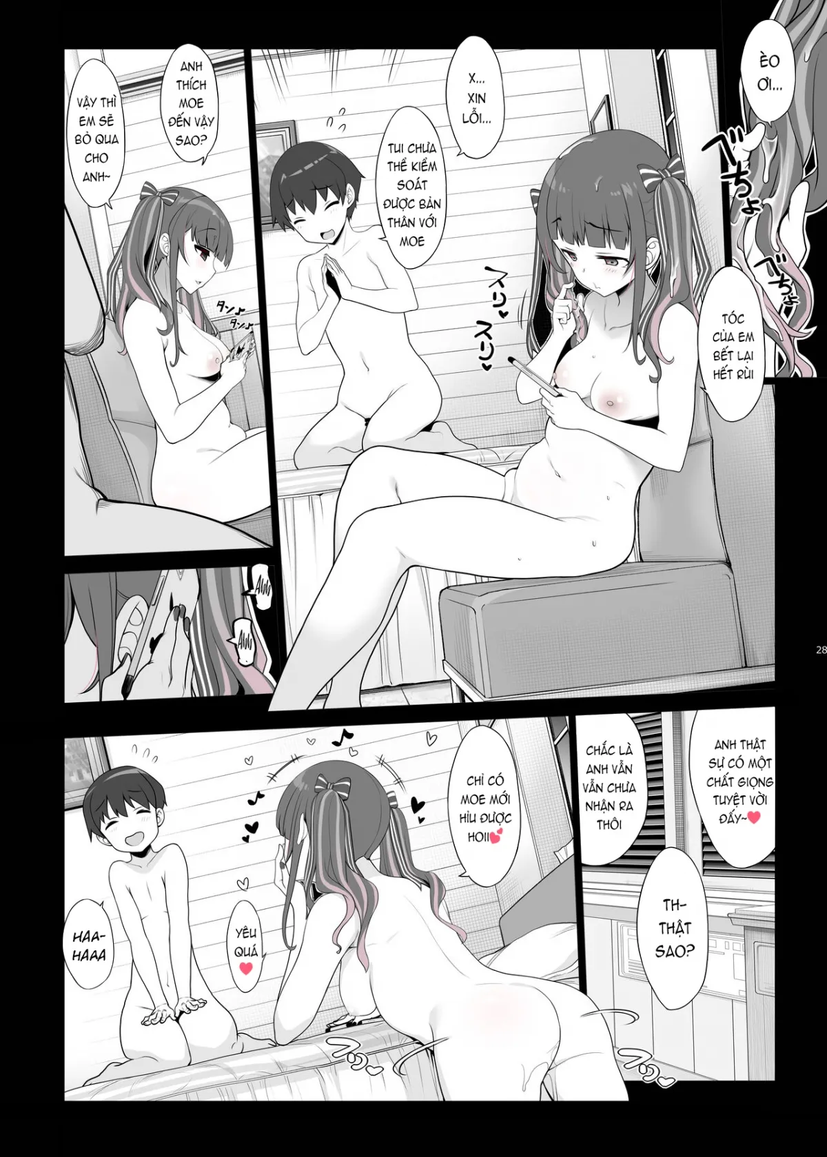 HentaiVN.net - Ảnh 28 - Jiraikei Joshi no Gyakunan Yodooshi Sex [Landmine Girl - Reverse Pick-up and Overnight Sex; Bùng nổ xuyên màn đêm cùng chiến hạm ngầm] - Oneshot - Có một chút chỉnh sửa