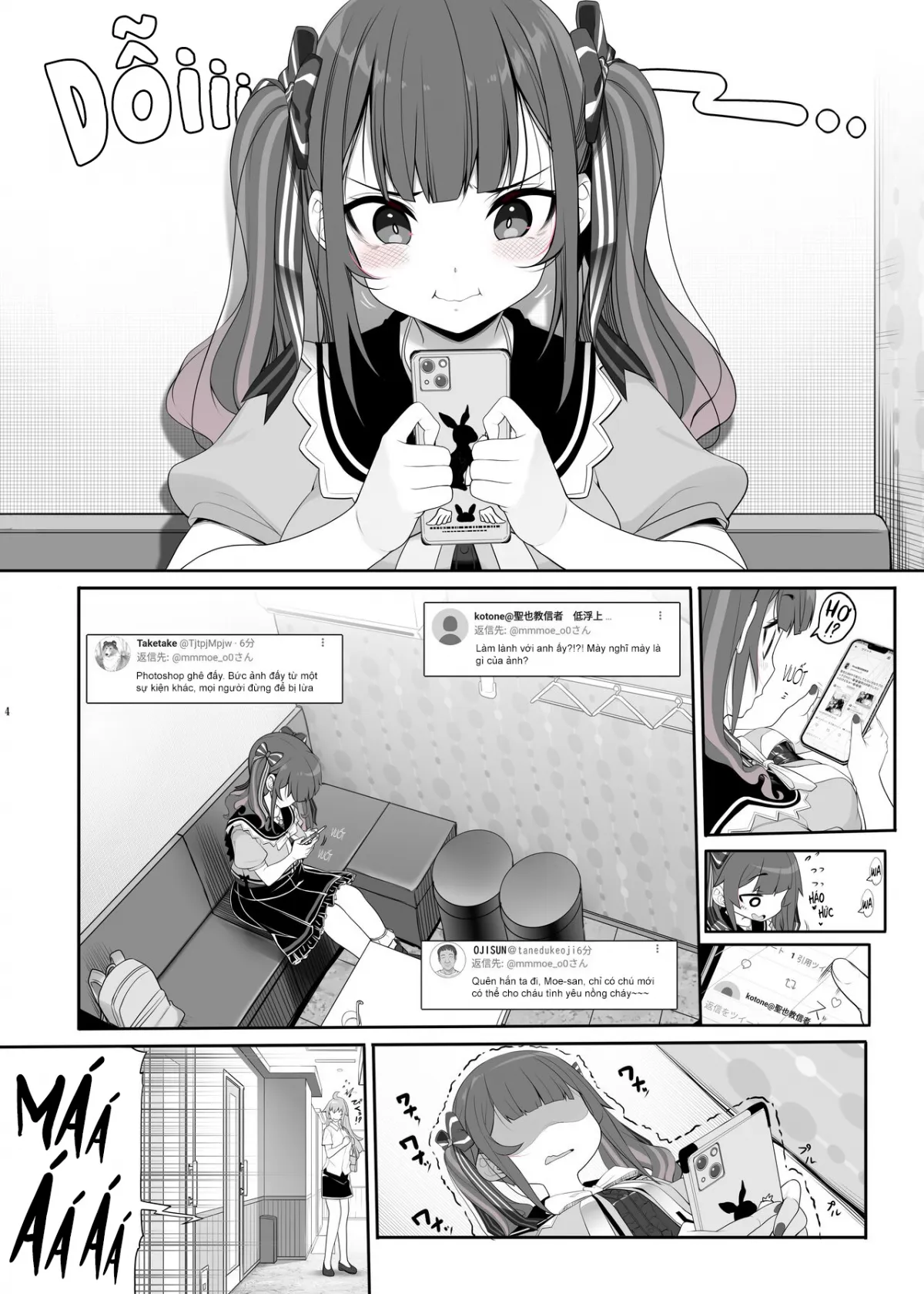 HentaiVN.net - Ảnh 4 - Jiraikei Joshi no Gyakunan Yodooshi Sex [Landmine Girl - Reverse Pick-up and Overnight Sex; Bùng nổ xuyên màn đêm cùng chiến hạm ngầm] - Oneshot - Có một chút chỉnh sửa
