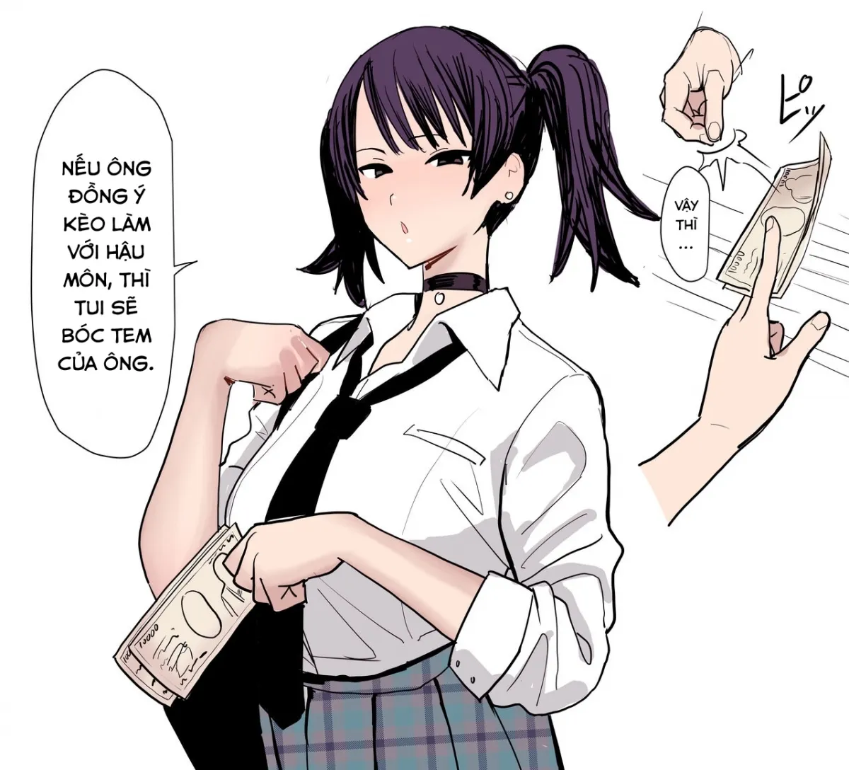 HentaiVN.net - Ảnh 4 - Tôi Muốn Mất Zin Với Em Nữ Sinh Cùng Lớp [JK no Anal de Doutei wo Sotsugyou Shitai Dake no Jinsei Datta] - Oneshot