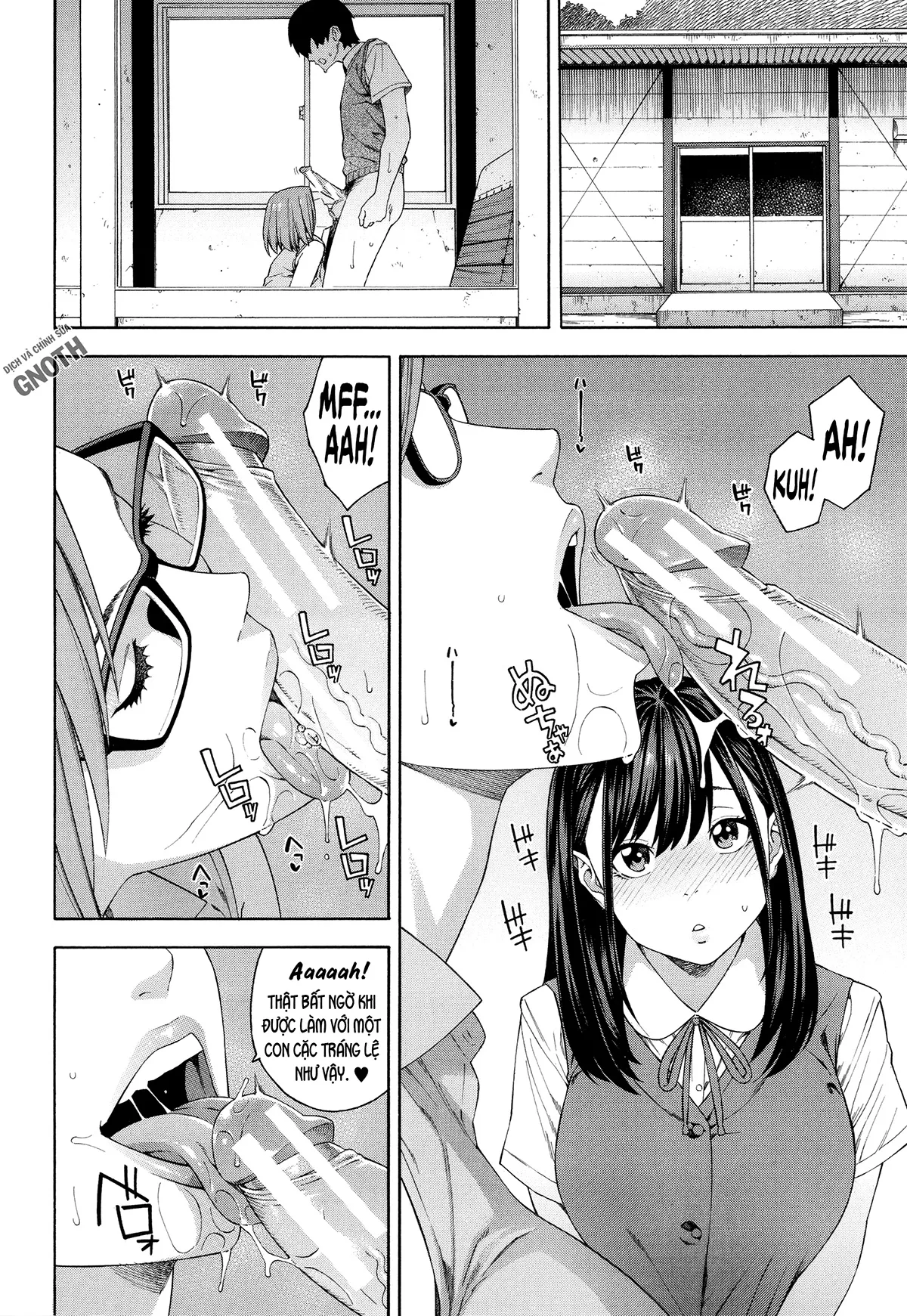 HentaiVN.net - Ảnh 23 - Fallatio Research Department [Fellatio Kenkyuubu] - Chap 1