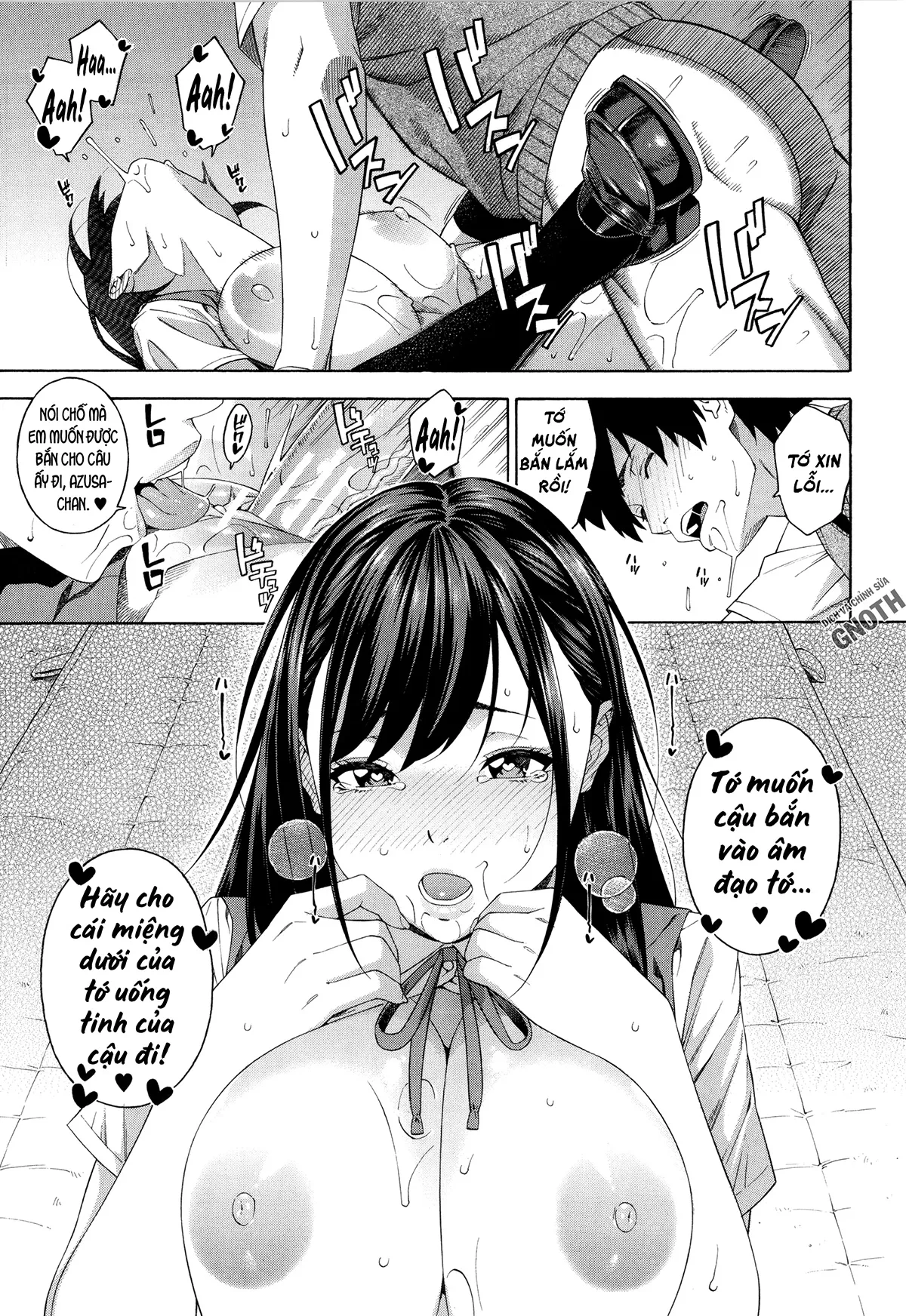 HentaiVN.net - Ảnh 38 - Fallatio Research Department [Fellatio Kenkyuubu] - Chap 1