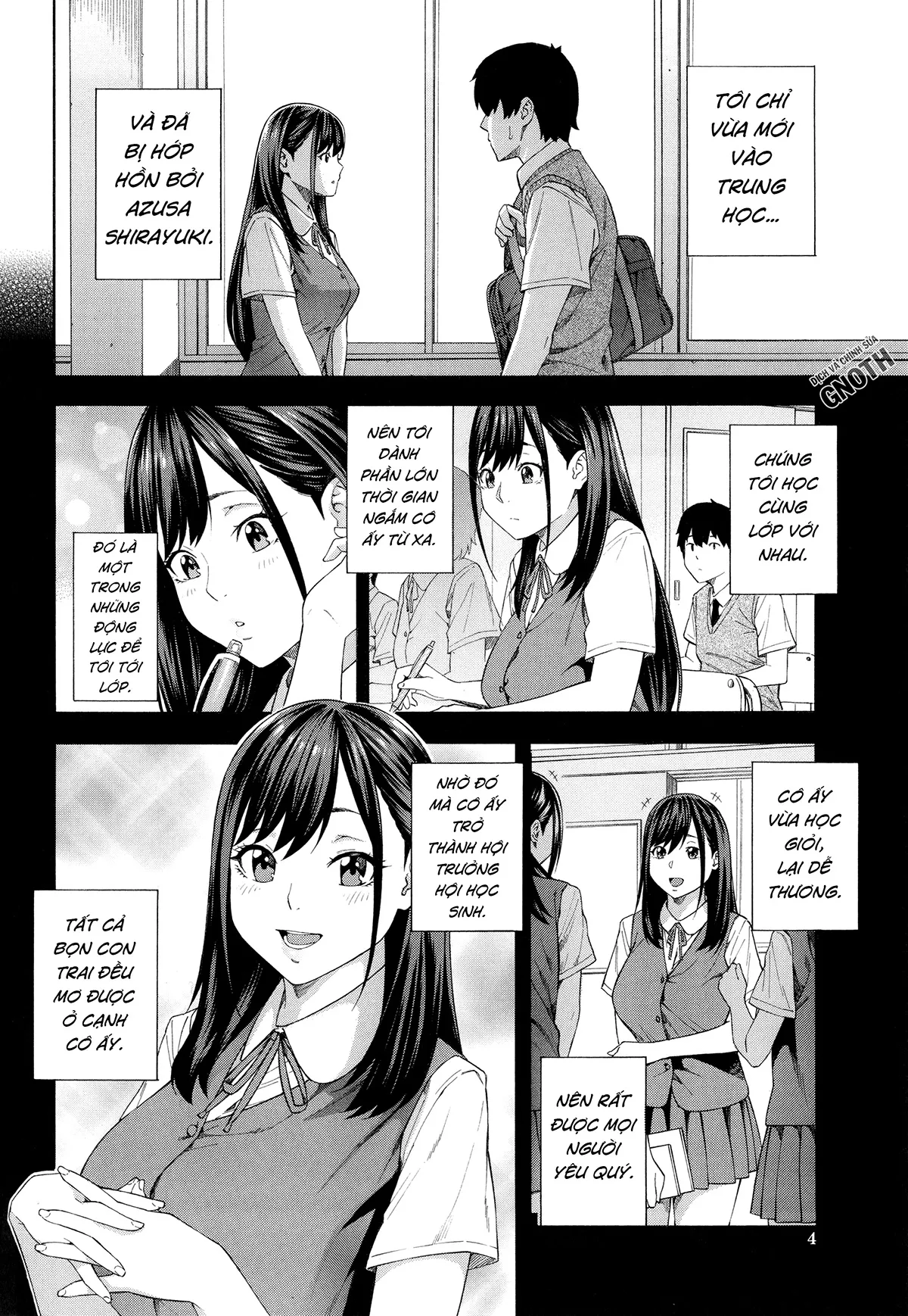 HentaiVN.net - Ảnh 5 - Fallatio Research Department [Fellatio Kenkyuubu] - Chap 1