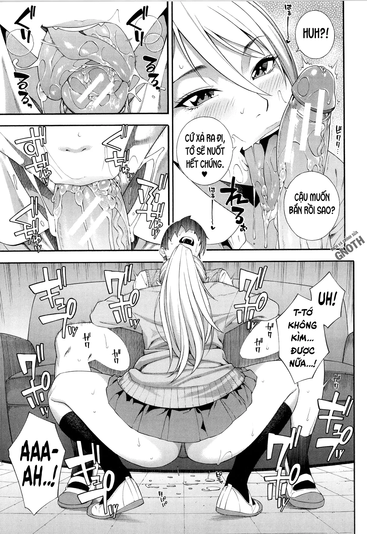 HentaiVN.net - Ảnh 15 - Fallatio Research Department [Fellatio Kenkyuubu] - Chap 2