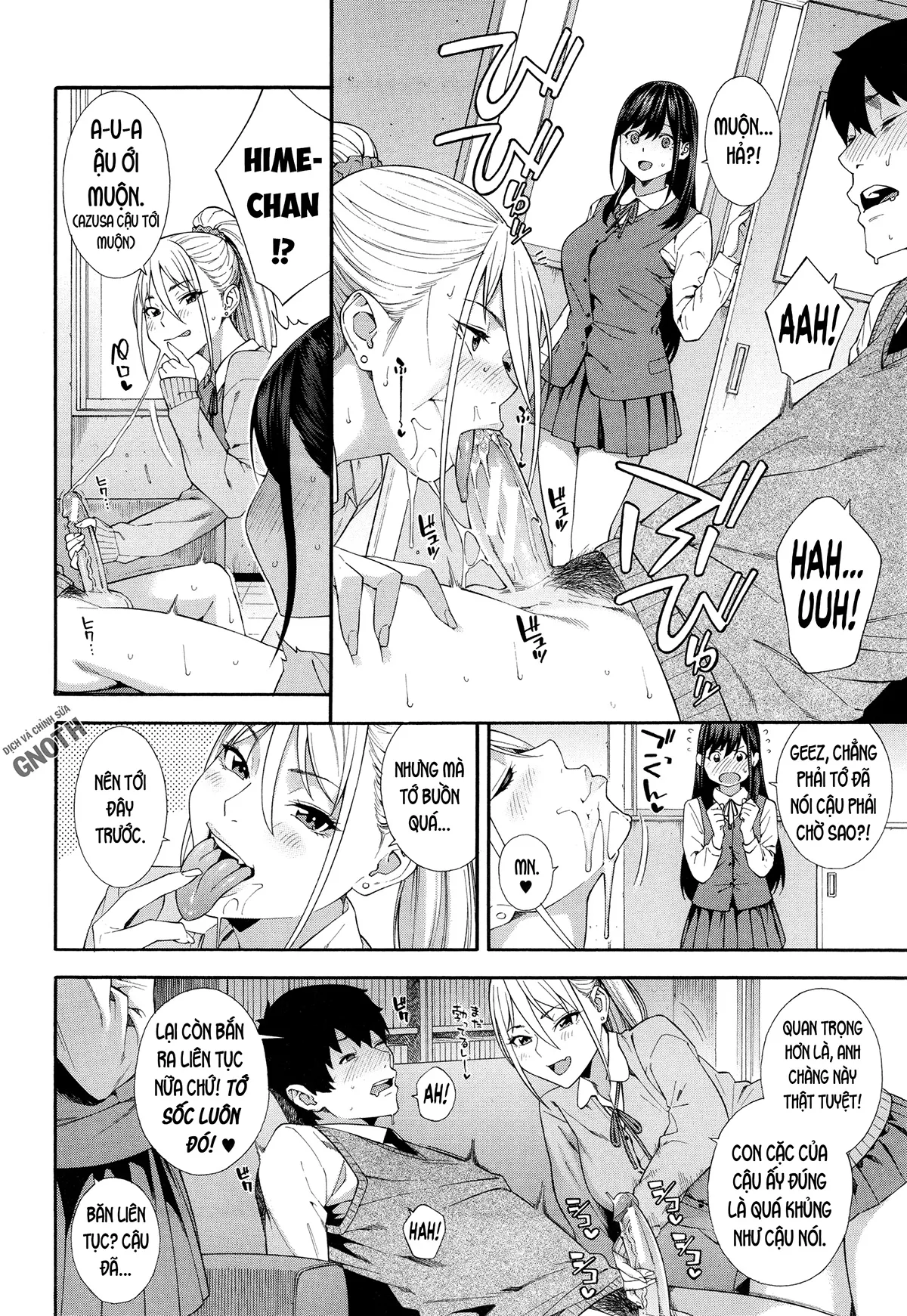 HentaiVN.net - Ảnh 22 - Fallatio Research Department [Fellatio Kenkyuubu] - Chap 2