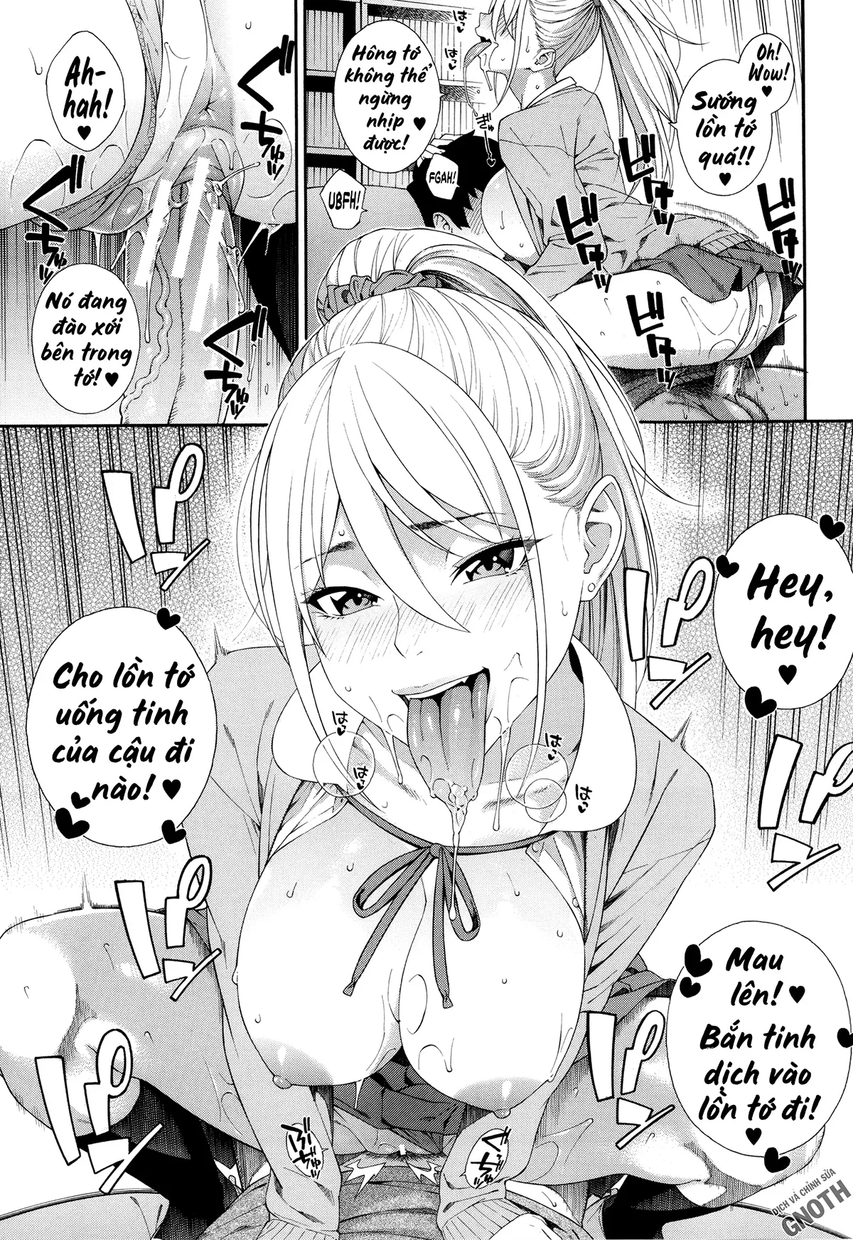 HentaiVN.net - Ảnh 35 - Fallatio Research Department [Fellatio Kenkyuubu] - Chap 2