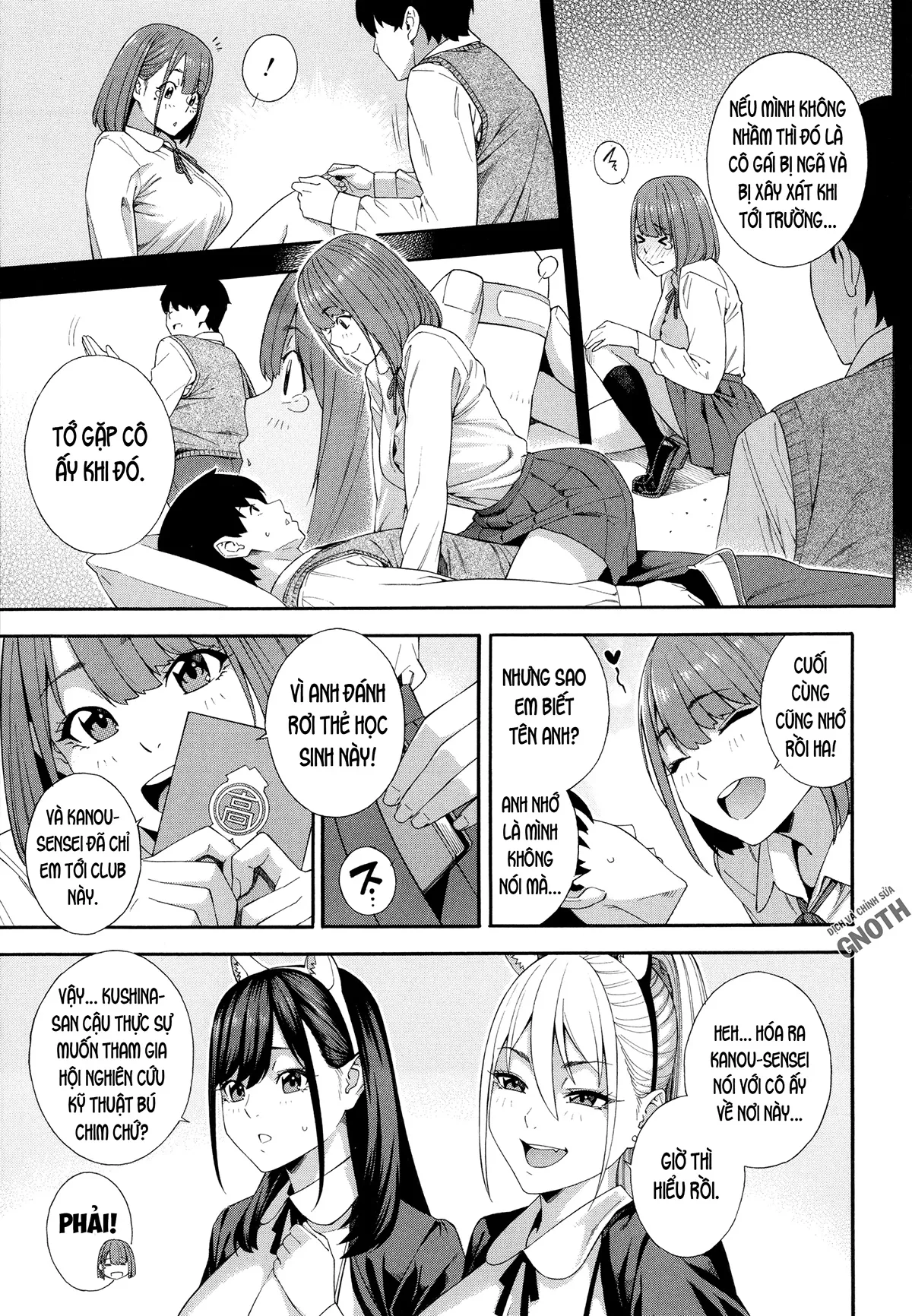 HentaiVN.net - Ảnh 15 - Fallatio Research Department [Fellatio Kenkyuubu] - Chap 3