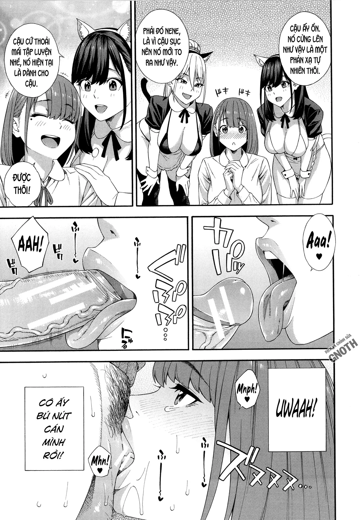 HentaiVN.net - Ảnh 19 - Fallatio Research Department [Fellatio Kenkyuubu] - Chap 3