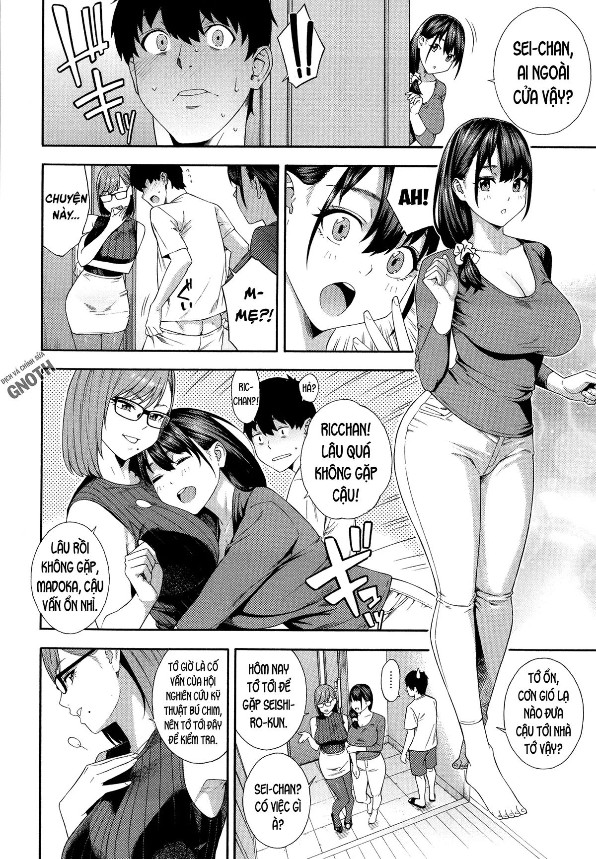 HentaiVN.net - Ảnh 10 - Fallatio Research Department [Fellatio Kenkyuubu] - Chap 4