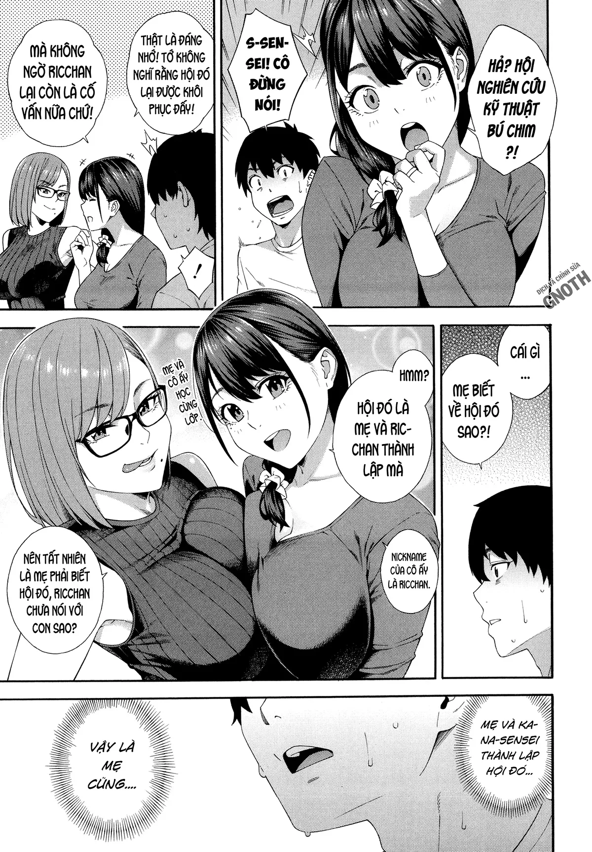 HentaiVN.net - Ảnh 11 - Fallatio Research Department [Fellatio Kenkyuubu] - Chap 4