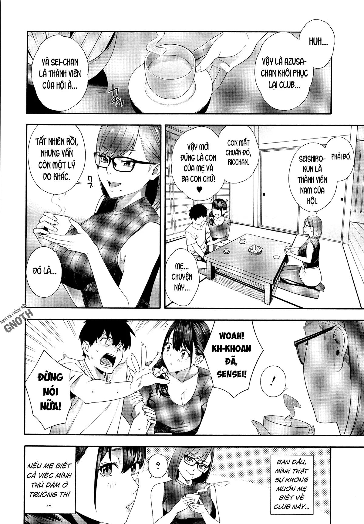 HentaiVN.net - Ảnh 12 - Fallatio Research Department [Fellatio Kenkyuubu] - Chap 4