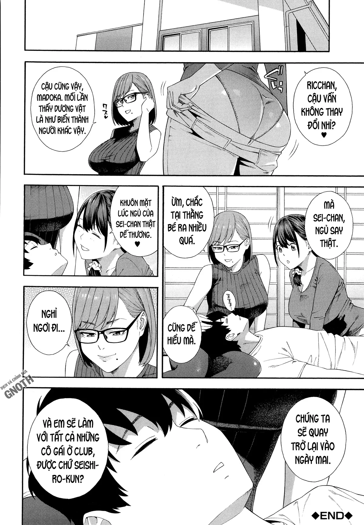 HentaiVN.net - Ảnh 34 - Fallatio Research Department [Fellatio Kenkyuubu] - Chap 4