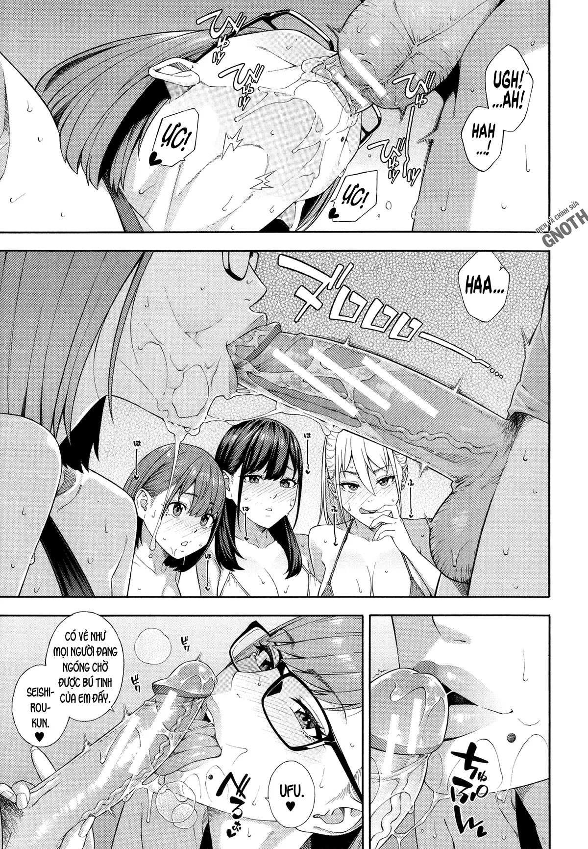 HentaiVN.net - Ảnh 29 - Fallatio Research Department [Fellatio Kenkyuubu] - Chap 5