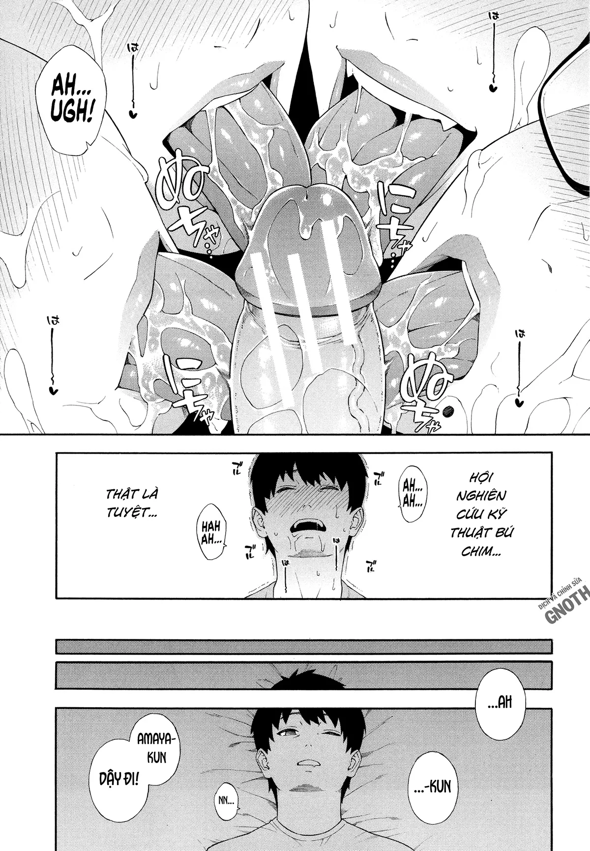 HentaiVN.net - Ảnh 33 - Fallatio Research Department [Fellatio Kenkyuubu] - Chap 5