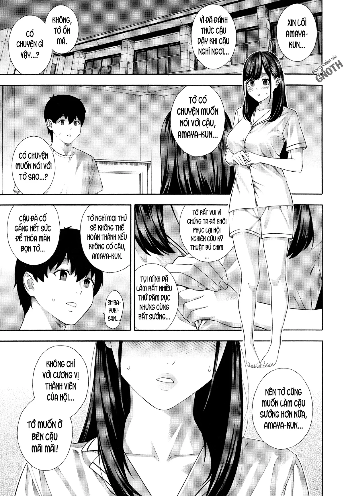 HentaiVN.net - Ảnh 35 - Fallatio Research Department [Fellatio Kenkyuubu] - Chap 5