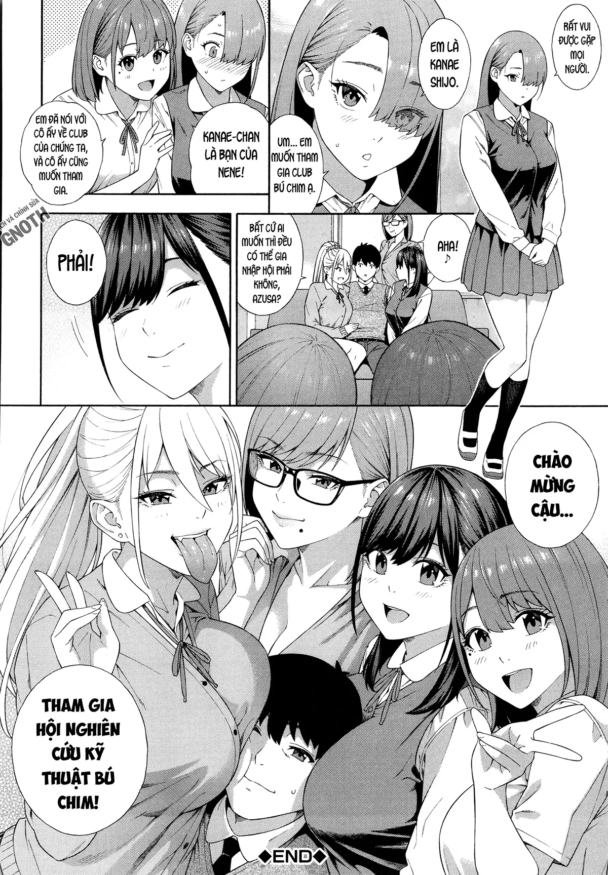 HentaiVN.net - Ảnh 46 - Fallatio Research Department [Fellatio Kenkyuubu] - Chap 5