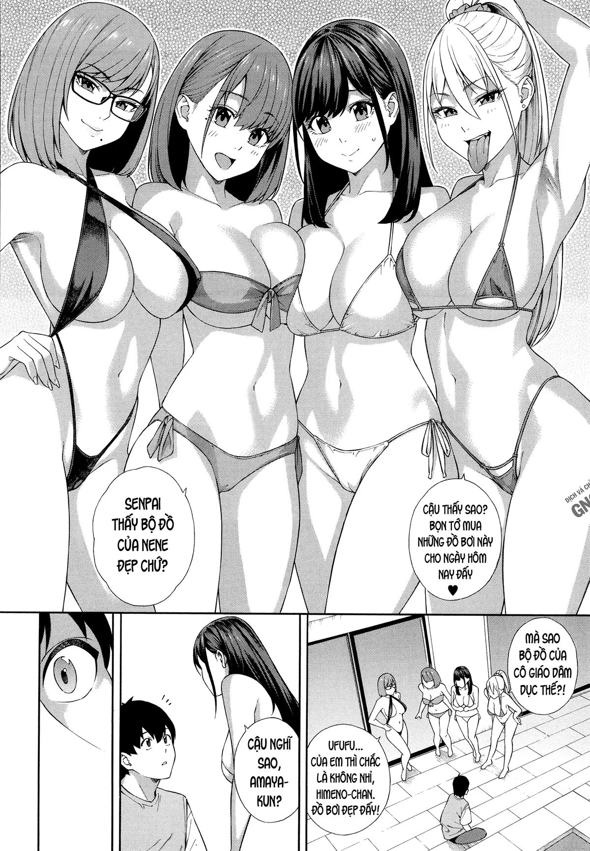 HentaiVN.net - Ảnh 4 - Fallatio Research Department [Fellatio Kenkyuubu] - Chap 5