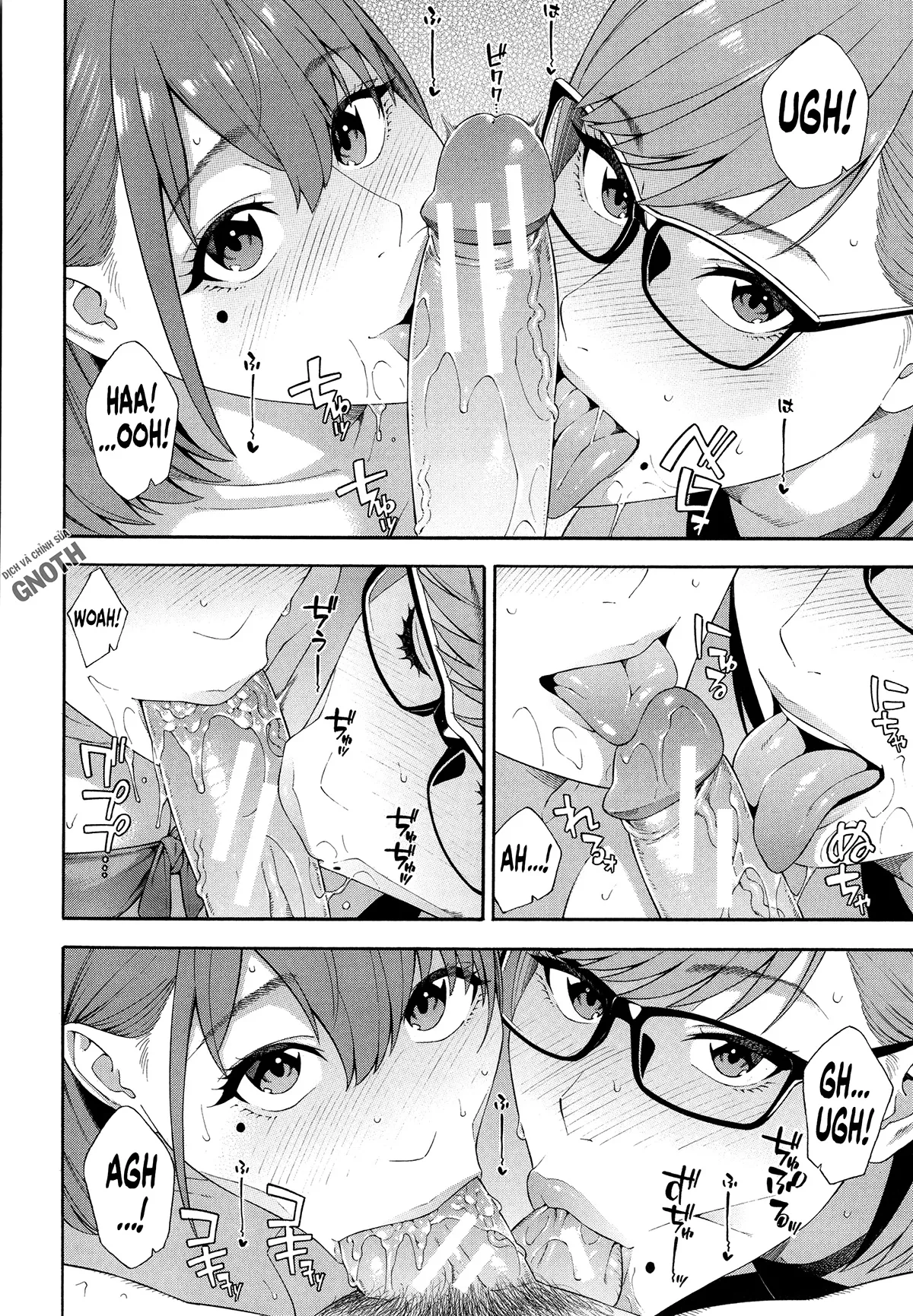 HentaiVN.net - Ảnh 8 - Fallatio Research Department [Fellatio Kenkyuubu] - Chap 5