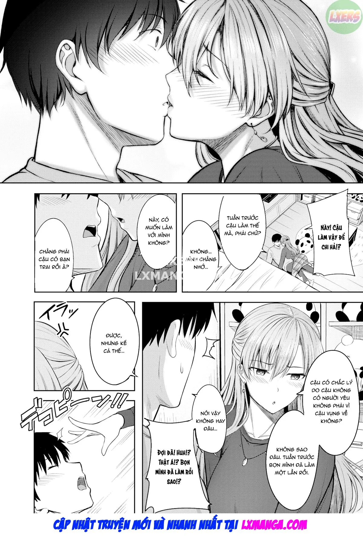 HentaiVN.net - Ảnh 10 - Hôn em lần nữa đi [Kiss Me Again] - Oneshot