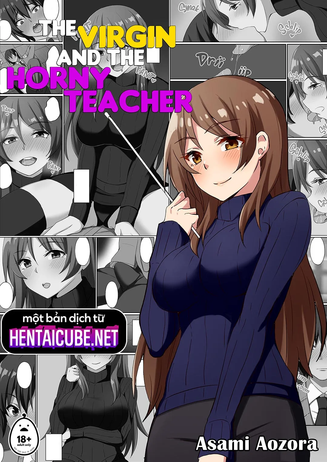 HentaiVN.net - Ảnh 2 - Cô giáo hứng tình và cậu học sinh trai tân - Oneshot
