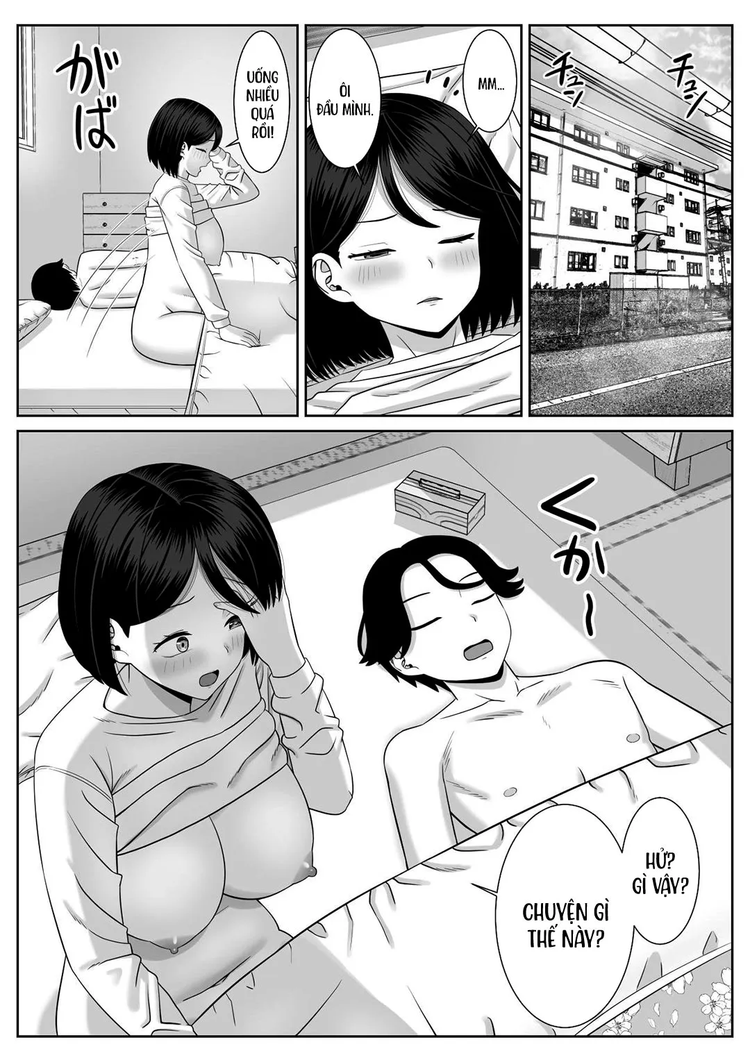 HentaiVN.net - Ảnh 28 - Con trai ham muốn mẹ [Shishunki Musuko wa Okaa-san ni Yokujou suru; Adolescent Son Lusts For Mom] - Oneshot