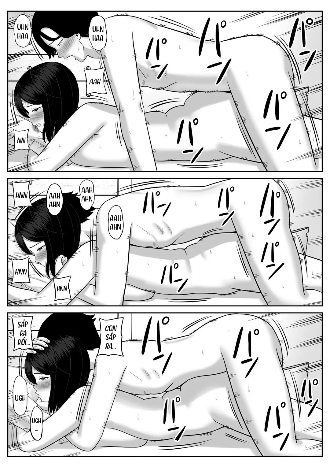 HentaiVN.net - Ảnh 55 - Con trai ham muốn mẹ [Shishunki Musuko wa Okaa-san ni Yokujou suru; Adolescent Son Lusts For Mom] - Oneshot