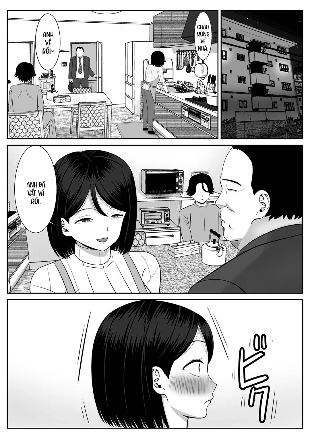 HentaiVN.net - Ảnh 57 - Con trai ham muốn mẹ [Shishunki Musuko wa Okaa-san ni Yokujou suru; Adolescent Son Lusts For Mom] - Oneshot