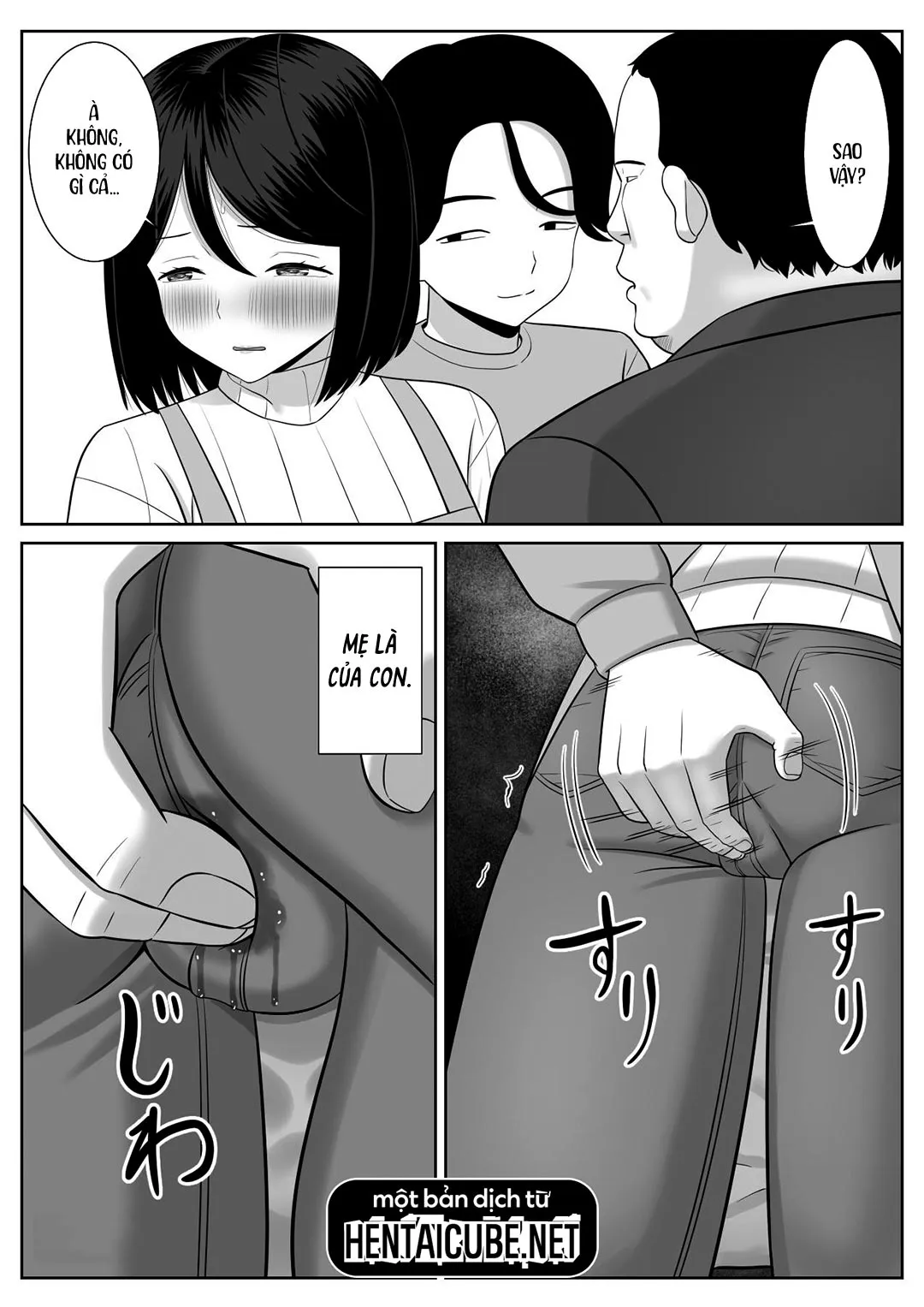 HentaiVN.net - Ảnh 58 - Con trai ham muốn mẹ [Shishunki Musuko wa Okaa-san ni Yokujou suru; Adolescent Son Lusts For Mom] - Oneshot
