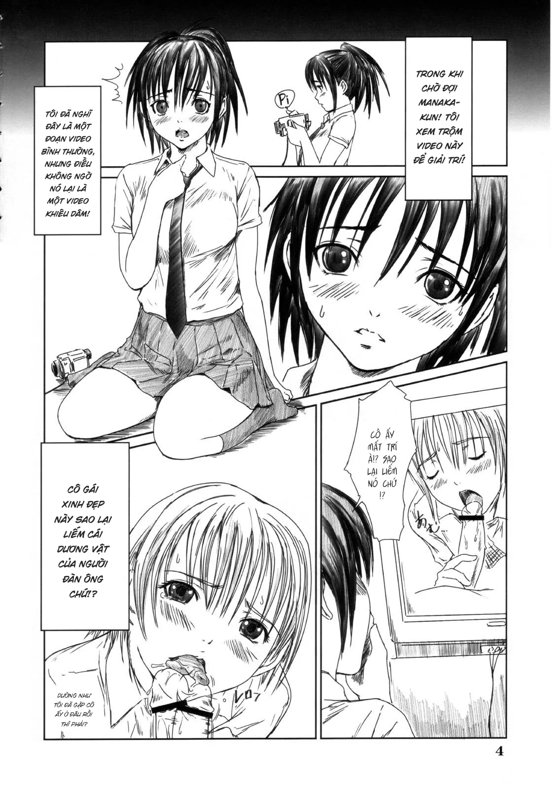 HentaiVN.net - Ảnh 3 - Giúp Kozue Khắc Phục Nỗi Sợ Đàn Ông - Oneshot
