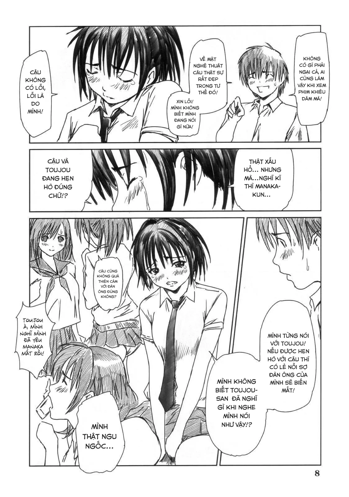 HentaiVN.net - Ảnh 7 - Giúp Kozue Khắc Phục Nỗi Sợ Đàn Ông - Oneshot