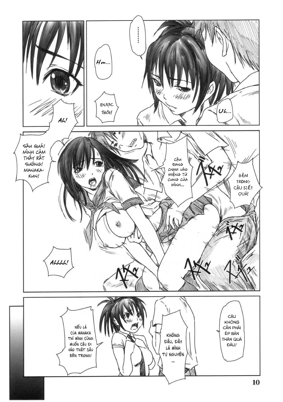 HentaiVN.net - Ảnh 9 - Giúp Kozue Khắc Phục Nỗi Sợ Đàn Ông - Oneshot