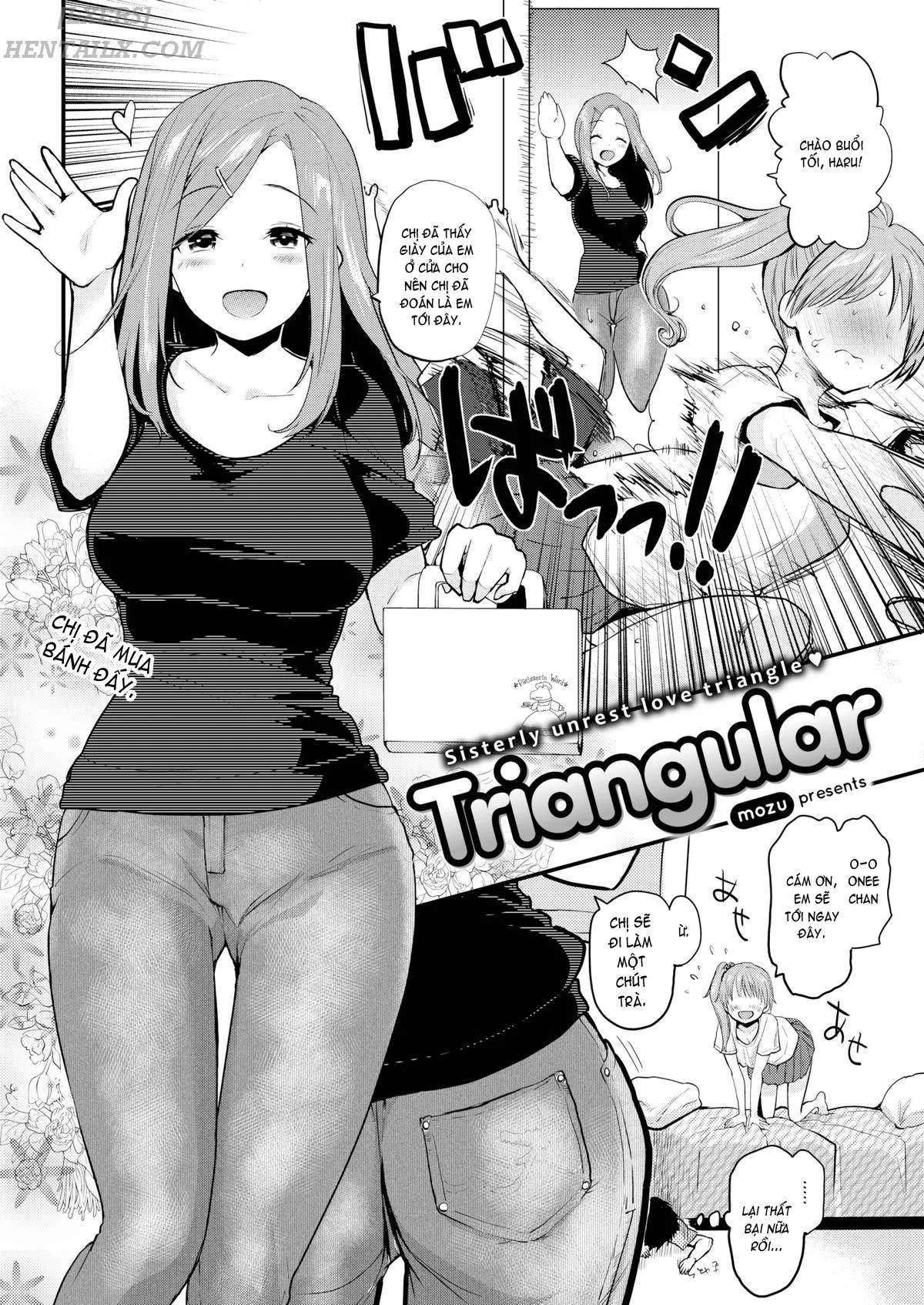 HentaiVN.net - Ảnh 4 - Triangular [Comic Kairakuten 2016-07] - Oneshot