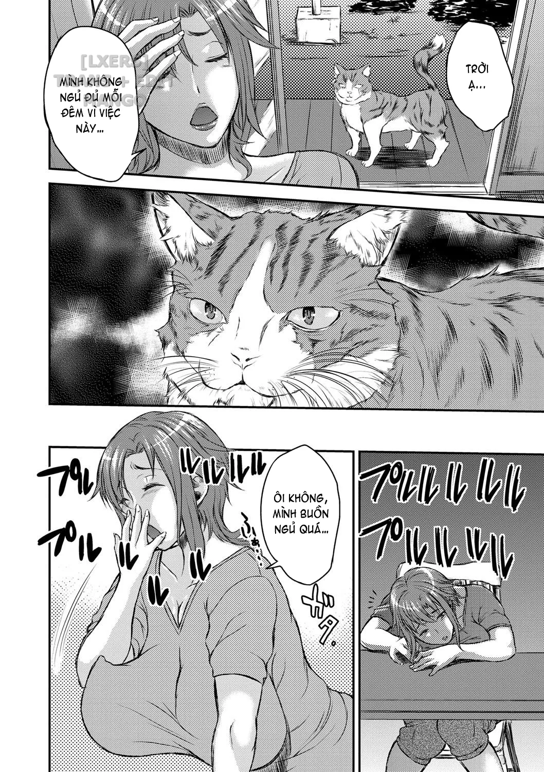 HentaiVN.net - Ảnh 6 - Inbi na Jukujo no Chichi Shibori. - Chap 3