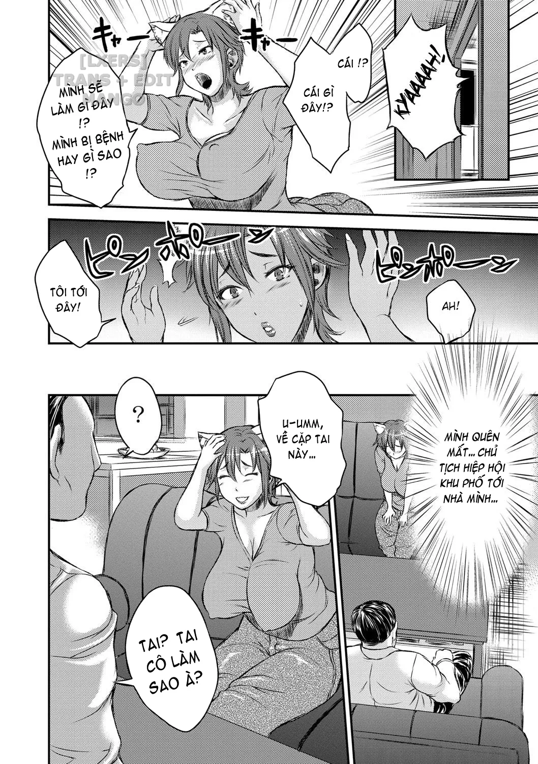 HentaiVN.net - Ảnh 8 - Inbi na Jukujo no Chichi Shibori. - Chap 3