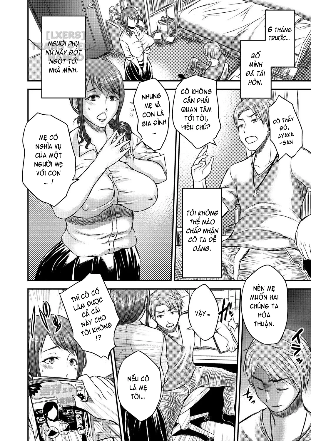 HentaiVN.net - Ảnh 6 - Inbi na Jukujo no Chichi Shibori. - Chap 4