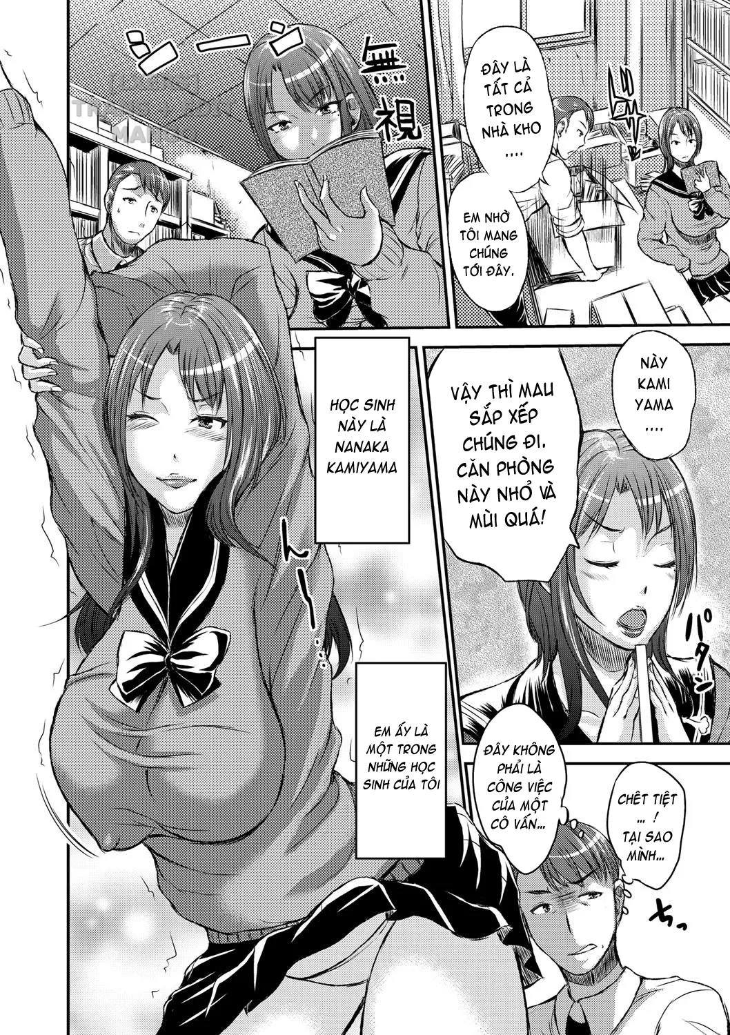 HentaiVN.net - Ảnh 4 - Inbi na Jukujo no Chichi Shibori. - Chap 8