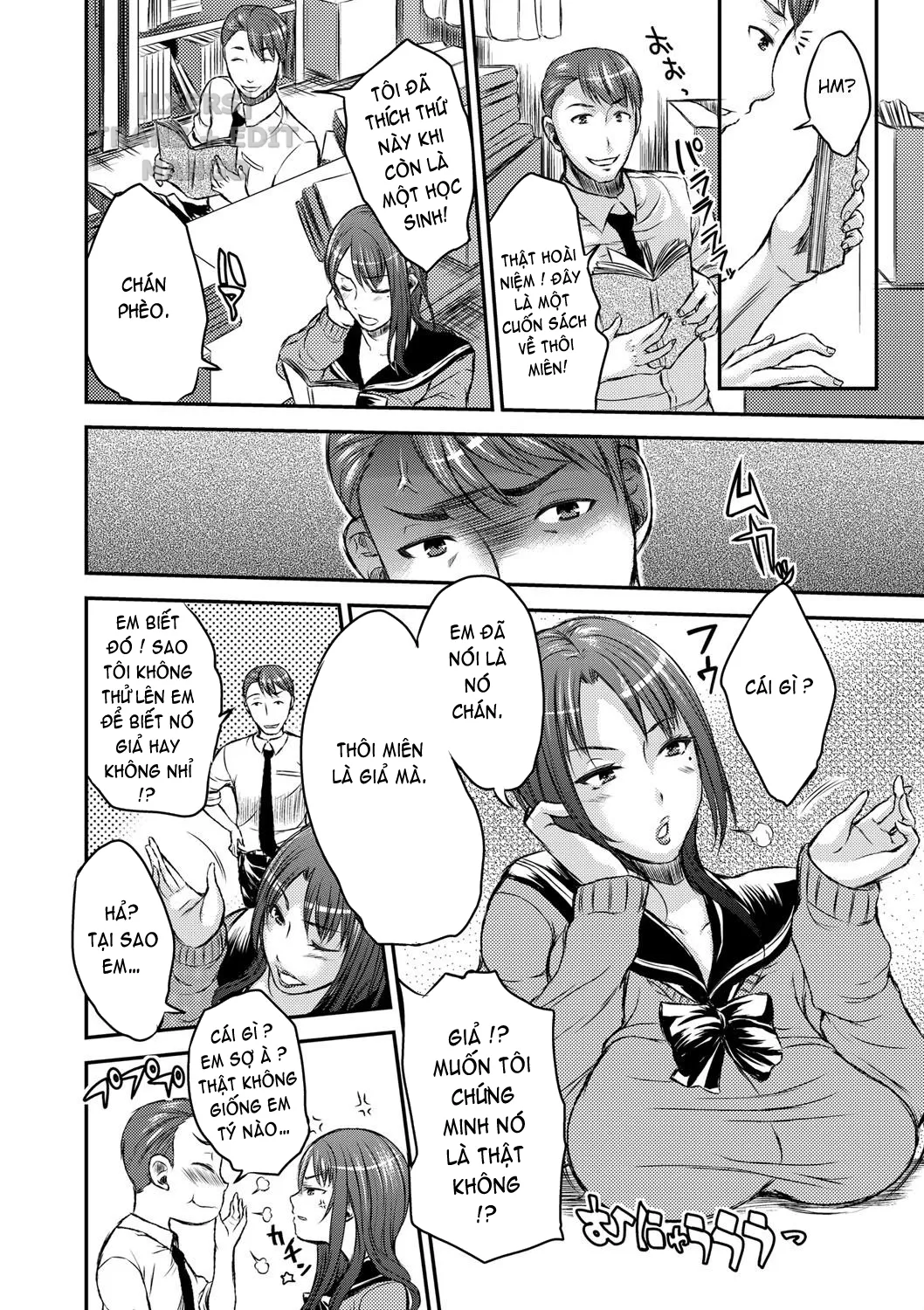 HentaiVN.net - Ảnh 6 - Inbi na Jukujo no Chichi Shibori. - Chap 8