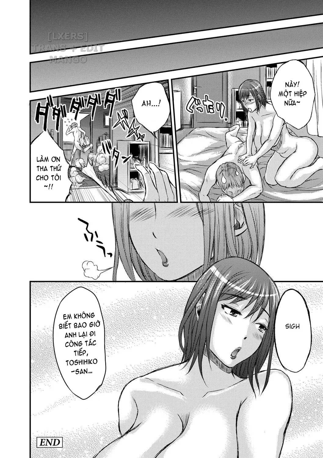 HentaiVN.net - Ảnh 18 - Inbi na Jukujo no Chichi Shibori. - Chap 9 [End]