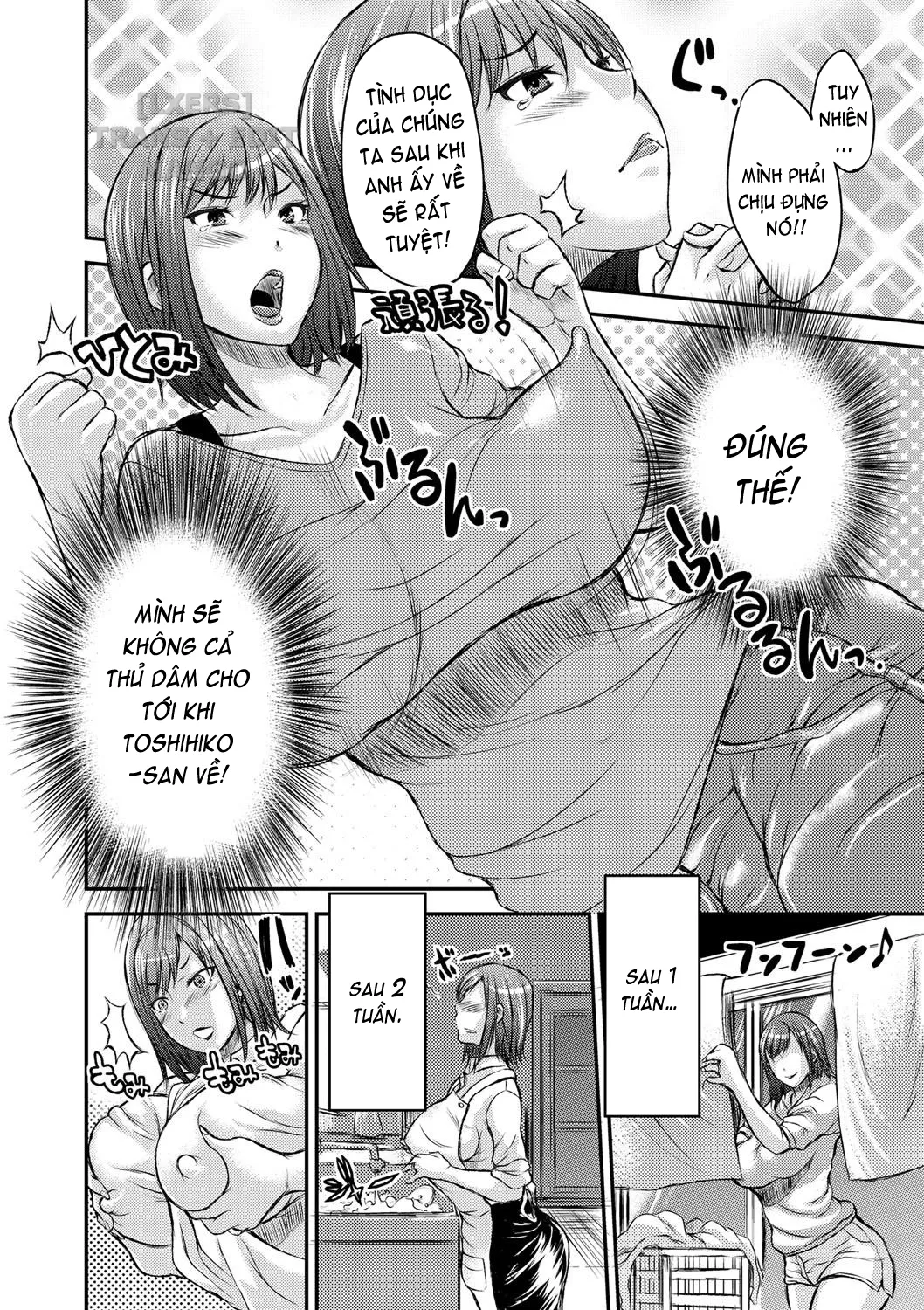 HentaiVN.net - Ảnh 4 - Inbi na Jukujo no Chichi Shibori. - Chap 9 [End]
