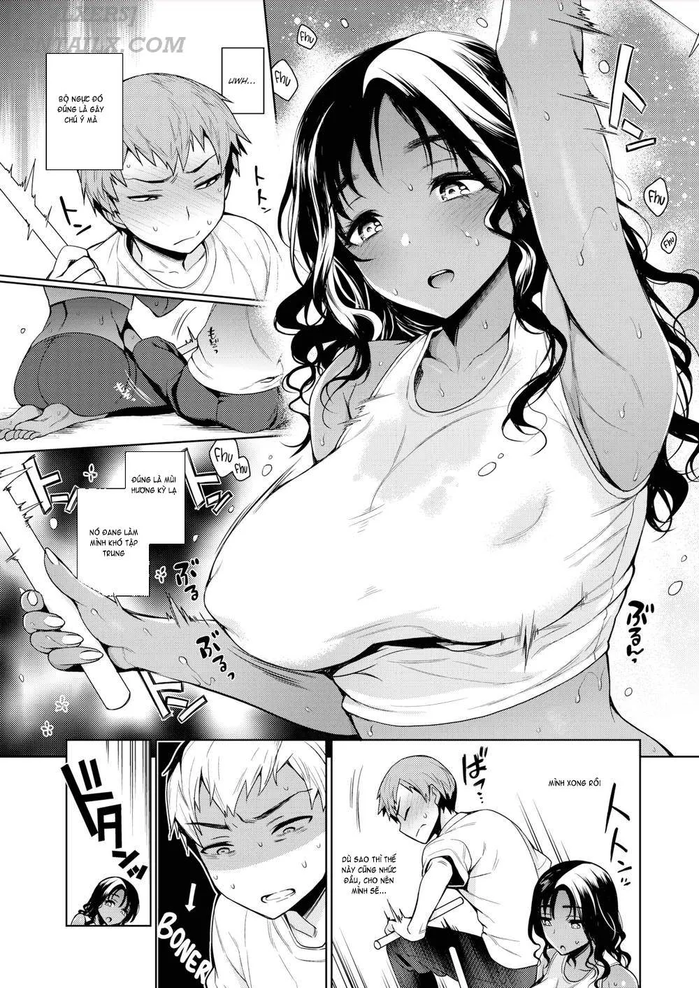 HentaiVN.net - Ảnh 5 - Makana-san & I [Comic Shitsurakuten 2017-08] - Oneshot