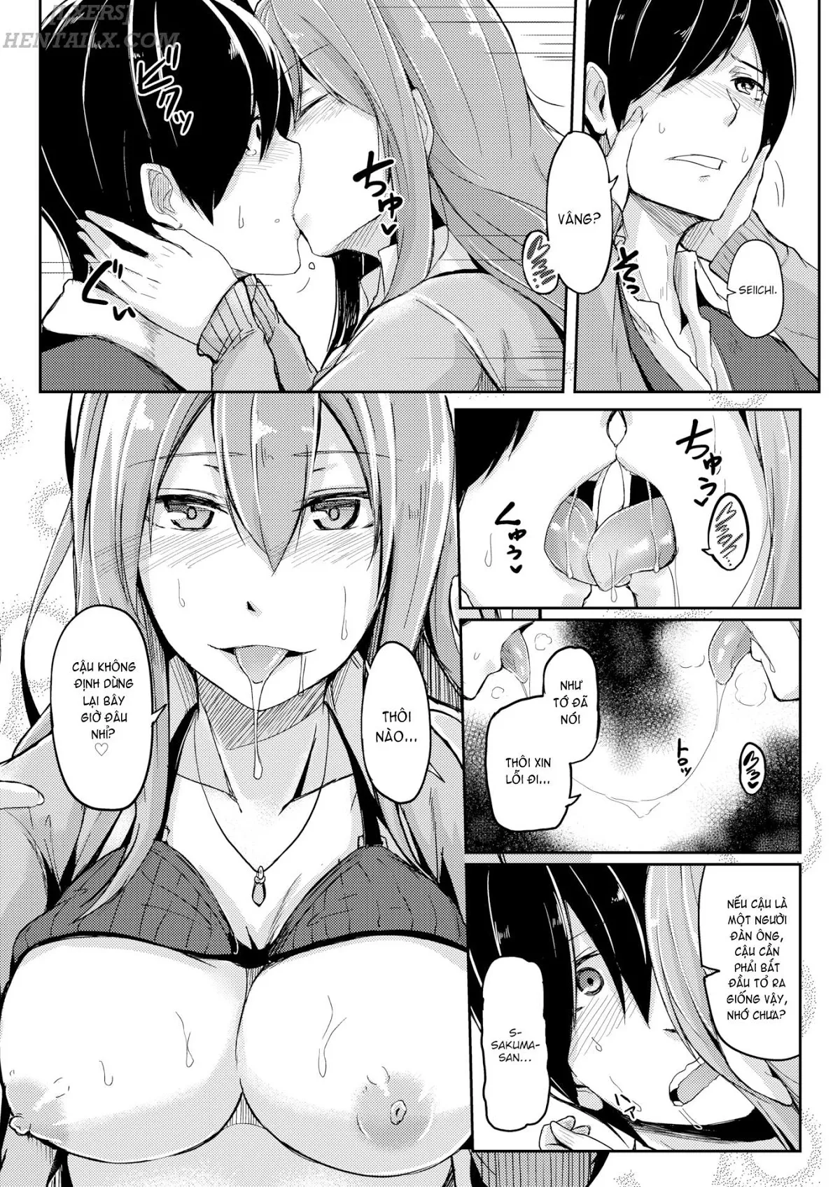 HentaiVN.net - Ảnh 16 - Help Me! Sakuma-san! [Comic Shitsurakuten 2017-04] - Oneshot