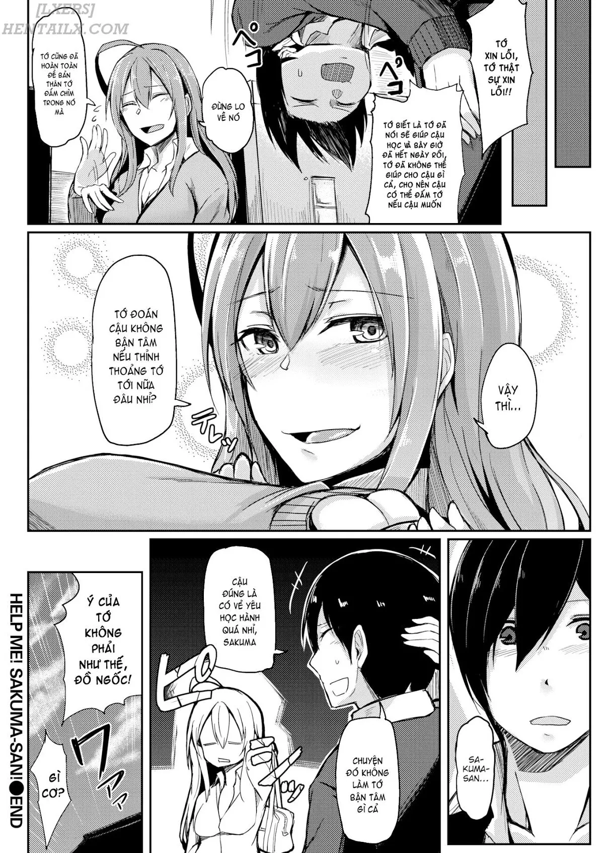 HentaiVN.net - Ảnh 22 - Help Me! Sakuma-san! [Comic Shitsurakuten 2017-04] - Oneshot
