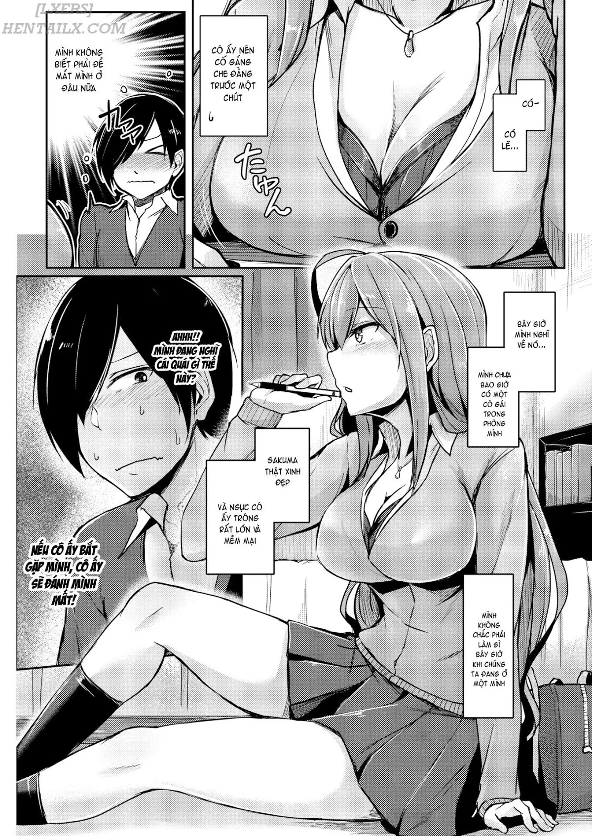 HentaiVN.net - Ảnh 7 - Help Me! Sakuma-san! [Comic Shitsurakuten 2017-04] - Oneshot
